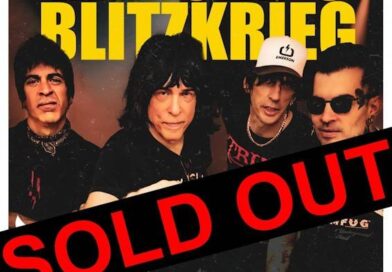 Marky Ramone’s Blitzkrieg Esgotado!