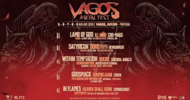 Vagos Metal Fest: Mais Novas Confirmações Reveladas