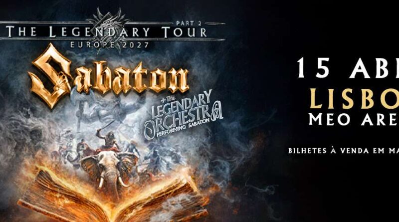 Sabaton: Regresso A Portugal Com Maior Espectáculo de Sempre