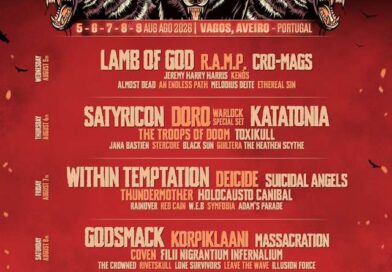 Vagos Metal Fest: Ill Niño Cancelam, RAMP Adicionados!